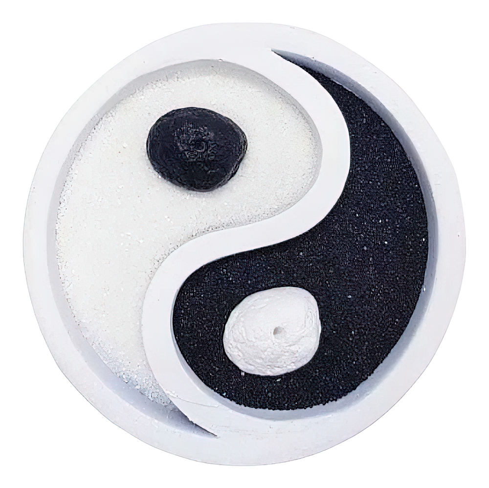  Yin Yang Jardin Zen Porta Incienso 